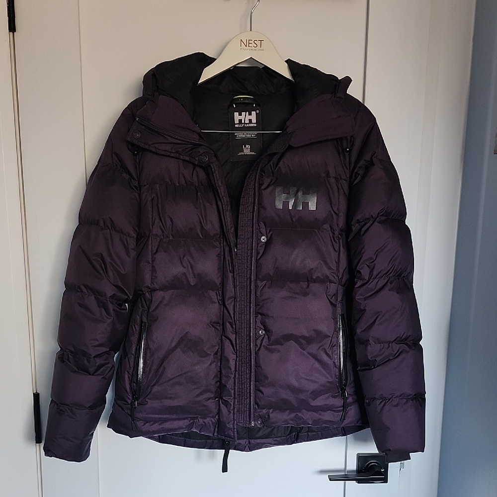 Helly Hansen Purple Puffer Jacket